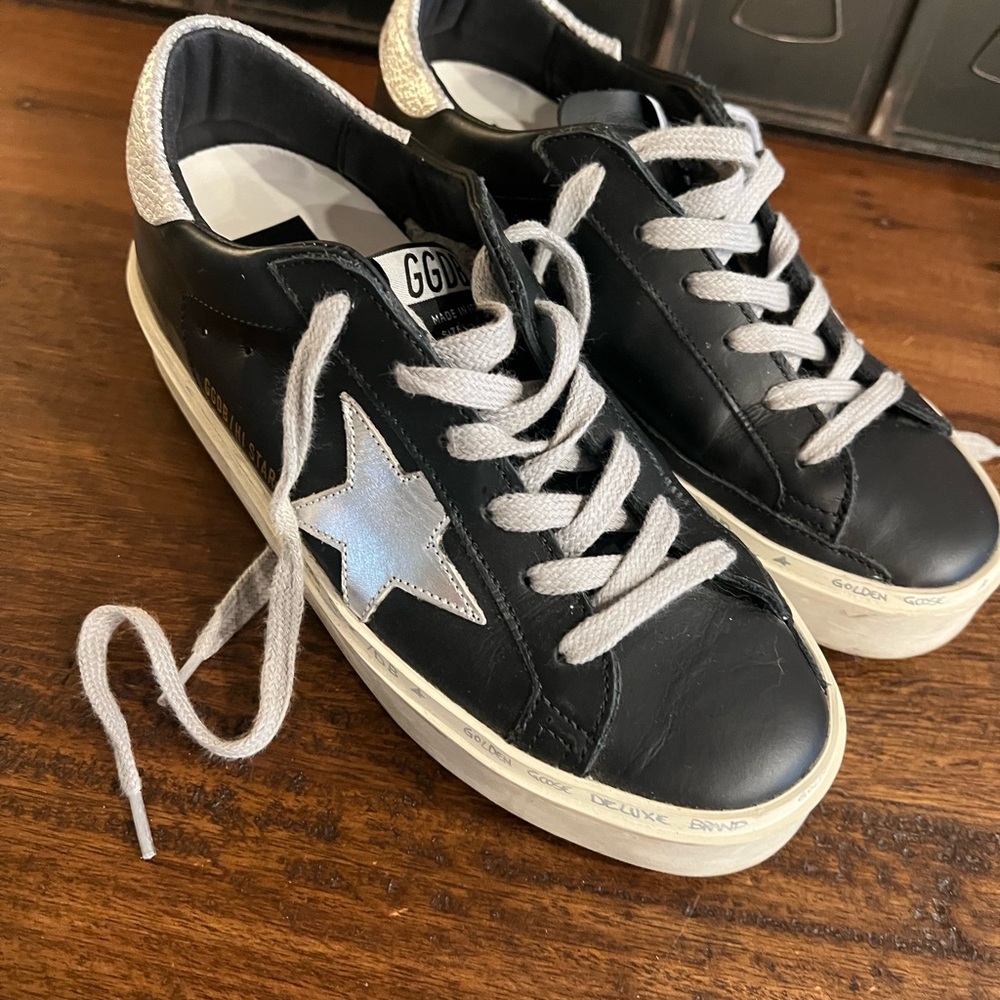 Golden Goose Hi Star Platform Sneakers